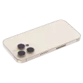 Back Housing W/ Small Parts For iPhone 14 Pro (US Version) (Used OEM Pull: Grade B) (Gold)