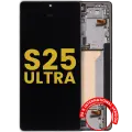 OLED Assembly With Frame For Samsung Galaxy S25 Ultra 5G (Refurbished) (US & International) (Titanium Jet Black)