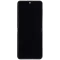 Inner OLED Assembly With Frame For Samsung Galaxy Z Flip 4 5G (US & International Version) (Refurbished) (Blue)