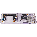 Inner OLED Assembly With Frame For Samsung Galaxy Z Flip 3 5G (US & International) (Refurbished) (Lavender)