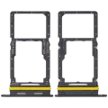 Dual Sim Card Tray For Samsung Galaxy A17 5G (A176 / 2025) (Premium) (Black)