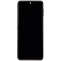 Inner OLED Assembly With Frame Compatible For Samsung Galaxy Z Flip 4 5G (F721) (US & International Version) (Aftermarket Plus) (Graphite)