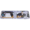 Inner OLED Assembly With Frame Compatible For Samsung Galaxy Z Flip 4 5G (F721) (US & International Version) (Aftermarket Plus) (Blue)