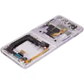 Inner OLED Assembly With Frame Compatible For Samsung Galaxy Z Flip 3 5G (F711) (US & International) (Aftermarket) (Lavender)