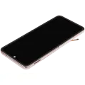 Inner OLED Assembly With Frame Compatible For Samsung Galaxy Z Flip 4 5G (F721) (US & International Version) (Aftermarket) (Pink Gold)