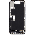 Mid-Frame Housing  W/ Charging Port Flex & Small Parts  For iPhone 16 Pro Max (US Version) (Used OEM Pull: Grade C) (White Titanium)