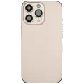 Back Housing W/ Charging Port Flex & Small Parts  For iPhone 13 Pro (EU / Global Version) (Used OEM Pull: Grade A) (Gold)
