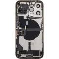 Back Housing W/ Charging Port Flex & Small Parts  For iPhone 13 Pro (EU / Global Version) (Used OEM Pull: Grade A) (Gold)