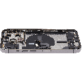 Back Housing W/ Charging Port Flex & Small Parts  For iPhone 13 Pro (EU / Global Version) (Used OEM Pull: Grade A) (Graphite)