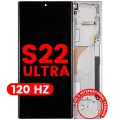 OLED Assembly With Frame For Samsung Galaxy S22 Ultra 5G (US & International Version) (Aftermarket Plus) (120Hz) (Phantom White)