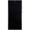 OLED Assembly With Frame For Samsung Galaxy S23 Ultra (US & International) (Aftermarket Plus) (120Hz) (Phantom Black)