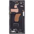 OLED Assembly With Frame For Samsung Galaxy S23 Ultra (US & International) (Aftermarket Plus) (120Hz) (Phantom Black)
