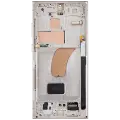 OLED Assembly With Frame For Samsung Galaxy S23 Ultra (US & International) (Aftermarket Plus) (120Hz) (Cream)