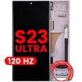 OLED Assembly With Frame For Samsung Galaxy S23 Ultra (US & International) (Aftermarket Plus) (120Hz) (Lavender)