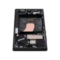 OLED Assembly With Frame For Samsung Galaxy S23 Ultra (US & International) (Aftermarket Plus) (120Hz) (Graphite)