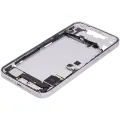 Mid-Frame Housing  W/ Charging Port Flex & Small Parts  For iPhone 14 Plus (US Version) (Used OEM Pull: Grade B) (Purple)