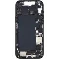Mid-Frame Housing  W/ Charging Port Flex & Small Parts  For iPhone 14 Plus (US Version) (Used OEM Pull: Grade C) (Midnight)