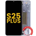OLED Assembly With Frame For Samsung Galaxy S25 Plus 5G  (US & International Version) (Refurbished) (Icy Blue)