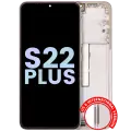 OLED Assembly With Frame For Samsung Galaxy S22 Plus 5G (Service Pack) (Pink Gold)