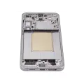 OLED Assembly With Frame For Samsung Galaxy S25 Plus 5G  (US & International Version) (Aftermarket Plus) (Silver Shadow)