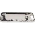 Mid-Frame Housing  W/ Charging Port Flex & Small Parts  For iPhone 14 (EU / Global Version) (Used OEM Pull: Grade A) (Starlight)