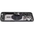 Back Housing W/ Charging Port Flex & Small Parts  For iPhone 14 Pro Max (US Version) (Used OEM Pull: Grade A) (Space Black)