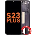 OLED Assembly With Frame For Samsung Galaxy S23 Plus 5G (US & International) (Blemish: Grade B) (Phantom Black)