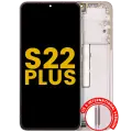 OLED Assembly With Frame For Samsung Galaxy S22 Plus 5G (US & International Version) (Refurbished) (Pink Gold / Violet)