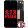 OLED Assembly With Frame For Samsung Galaxy S23 Plus (US & International) (Aftermarket Plus) (Green)