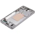 OLED Assembly With Frame For Samsung Galaxy S24 5G (US & International Version) (Used OEM Pull: Grade B/C) (Marble Grey)