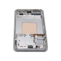OLED Assembly With Frame For Samsung Galaxy S24 5G (US & International Version) (Used OEM Pull: Grade B/C) (Marble Grey)