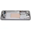 OLED Assembly With Frame For Samsung Galaxy S24 5G (US & International Version) (Used OEM Pull: Grade B/C) (Marble Grey)