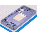 OLED Assembly With Frame For Samsung Galaxy S24 5G (US & International Version) (Service Pack) (Cobalt Violet)