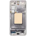 OLED Assembly With Frame For Samsung Galaxy S24 5G (US & International Version) (Service Pack) (Marble Grey)