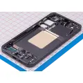 OLED Assembly With Frame For Samsung Galaxy S24 5G (US & International Version) (Used OEM Pull: Grade B/C) (Onyx Black)