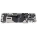 Back Housing W/ Charging Port Flex & Small Parts  For iPhone 12 (EU / Global Version) (Used OEM Pull: Grade B) (White)