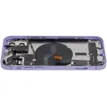 Back Housing W/ Charging Port Flex & Small Parts  For iPhone 12 (EU / Global Version) (Used OEM Pull: Grade C) (Purple)