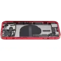 Back Housing W/ Charging Port Flex & Small Parts  For iPhone 13 (US Version) (Used OEM Pull: Grade A) (Red)