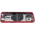 Back Housing W/ Charging Port Flex & Small Parts  For iPhone 13 (US Version) (Used OEM Pull: Grade A) (Red)