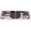 Back Housing W/ Charging Port Flex & Small Parts  For iPhone 13 (US Version) (Used OEM Pull: Grade B) (Pink)