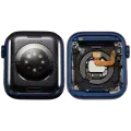 Housing Assembly Compatible For Watch Series 6 (40MM) (Used OEM Pull: Grade A) (Aluminum/Blue) (GPS Version)