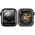 Housing Assembly Compatible For Watch Series 6 (40MM) (Used OEM Pull: Grade A) (Aluminum/Space Black) (GPS Version)
