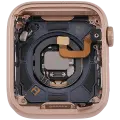 Housing Assembly Compatible For Watch Series 6 (44MM) (Used OEM Pull: Grade A) (Aluminum/Rose Gold) (Cellular Version)