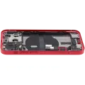 Back Housing W/ Charging Port Flex & Small Parts  For iPhone 13 Mini (EU / Global Version) (Used OEM Pull: Grade B) (Red)