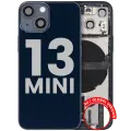 Back Housing W/ Charging Port Flex & Small Parts  For iPhone 13 Mini (EU / Global Version) (Used OEM Pull: Grade C) (Midnight)