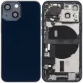 Back Housing W/ Charging Port Flex & Small Parts  For iPhone 13 Mini (EU / Global Version) (Used OEM Pull: Grade C) (Midnight)
