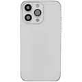 Back Housing W/ Charging Port Flex & Small Parts  For iPhone 13 Pro (EU / Global Version) (Used OEM Pull: Grade B) (Silver)