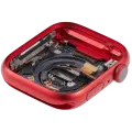 Housing Assembly Compatible For Watch Series 9 (45MM) (Aluminum/Red) (Cellular Version)