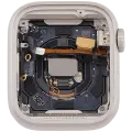 Housing Assembly Compatible For Watch Series 7 (41MM) (Used OEM Pull: Grade A) (Aluminum/Starlight) (Cellular Version)
