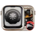 Housing Assembly Compatible For Watch Series 7 (45MM) (Used OEM Pull: Grade A) (Aluminum/Starlight) (GPS Version)